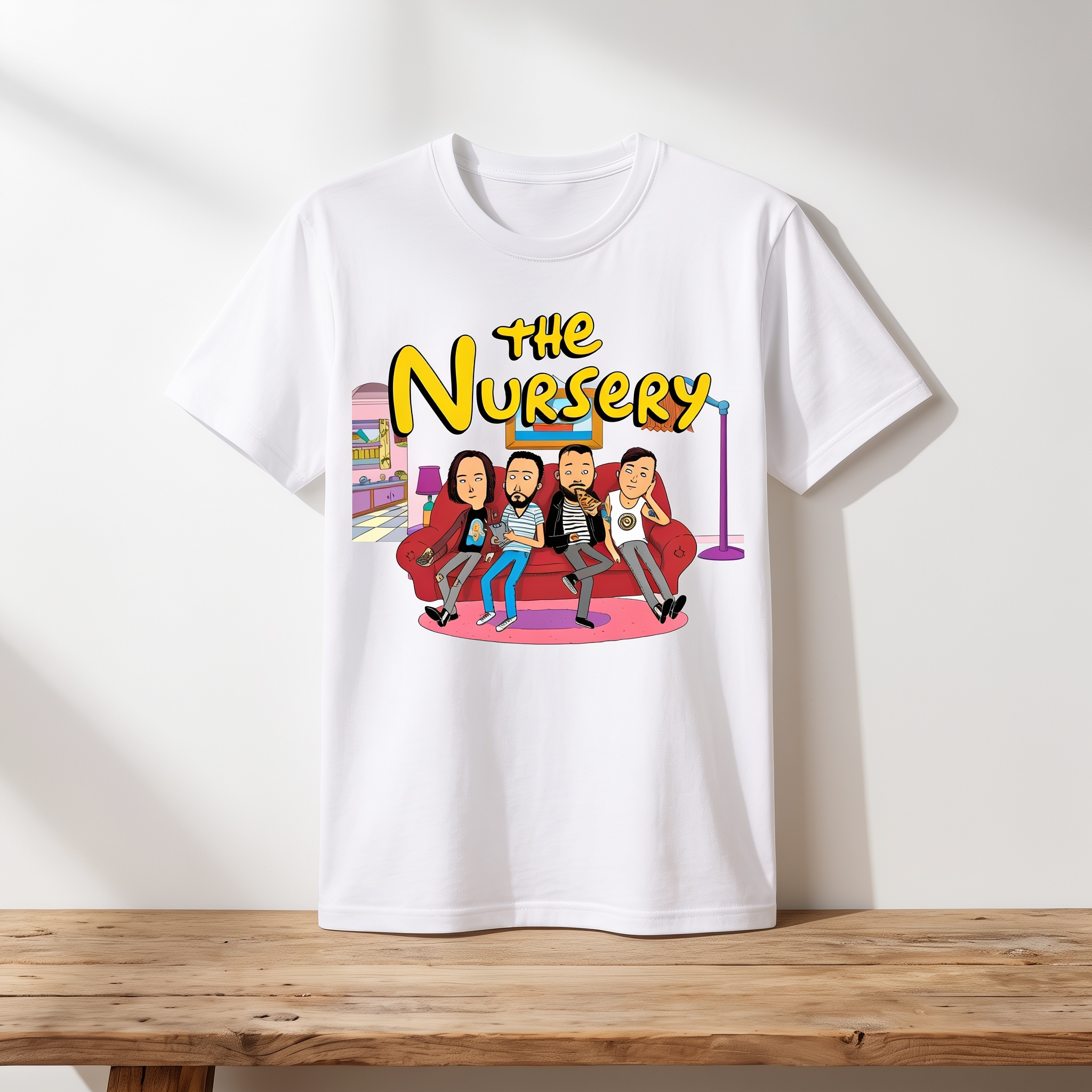 Nursery Cartoon T (White) — The Nursery