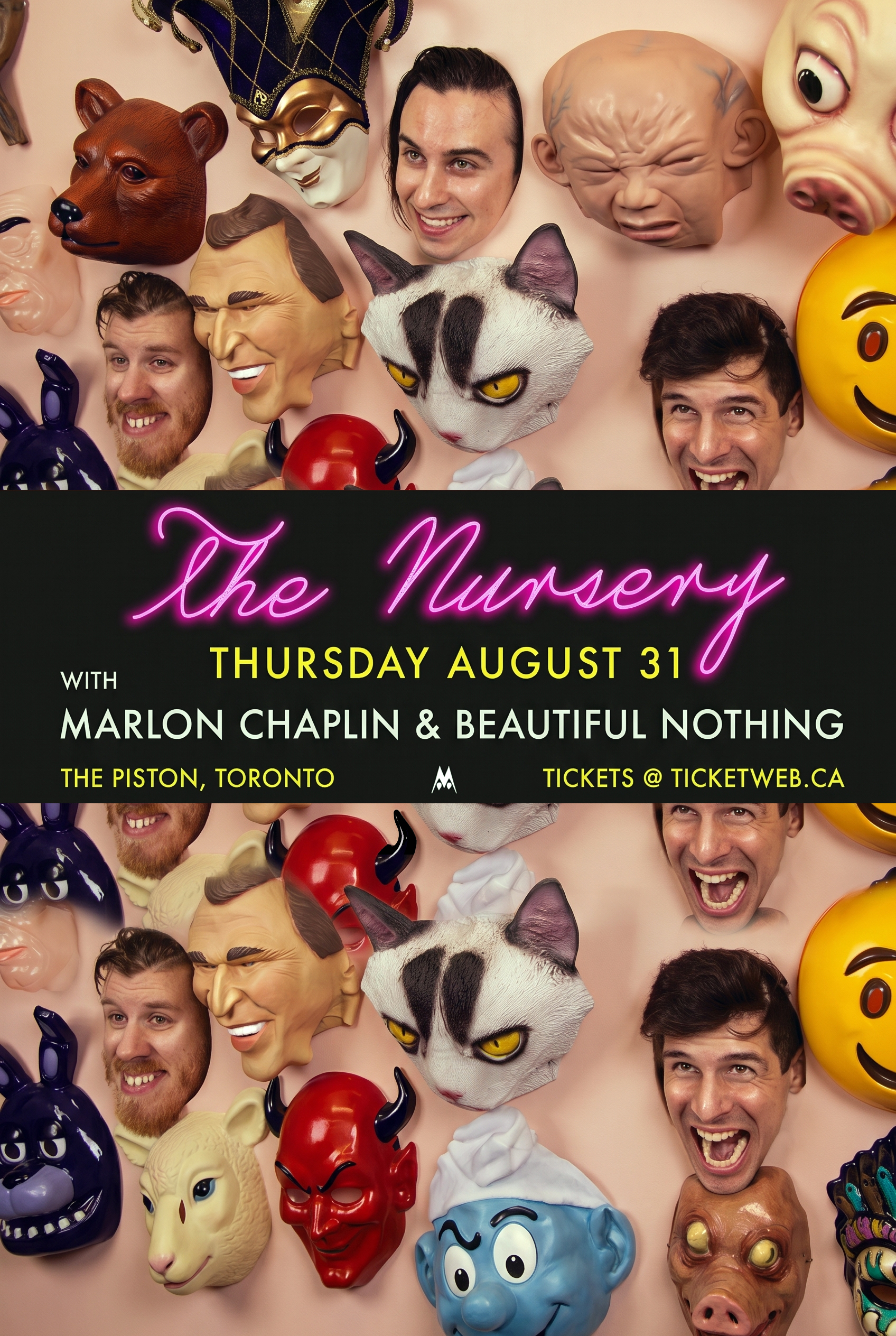 The Nursery — LifeAfterWartime ReleasePartyPoster