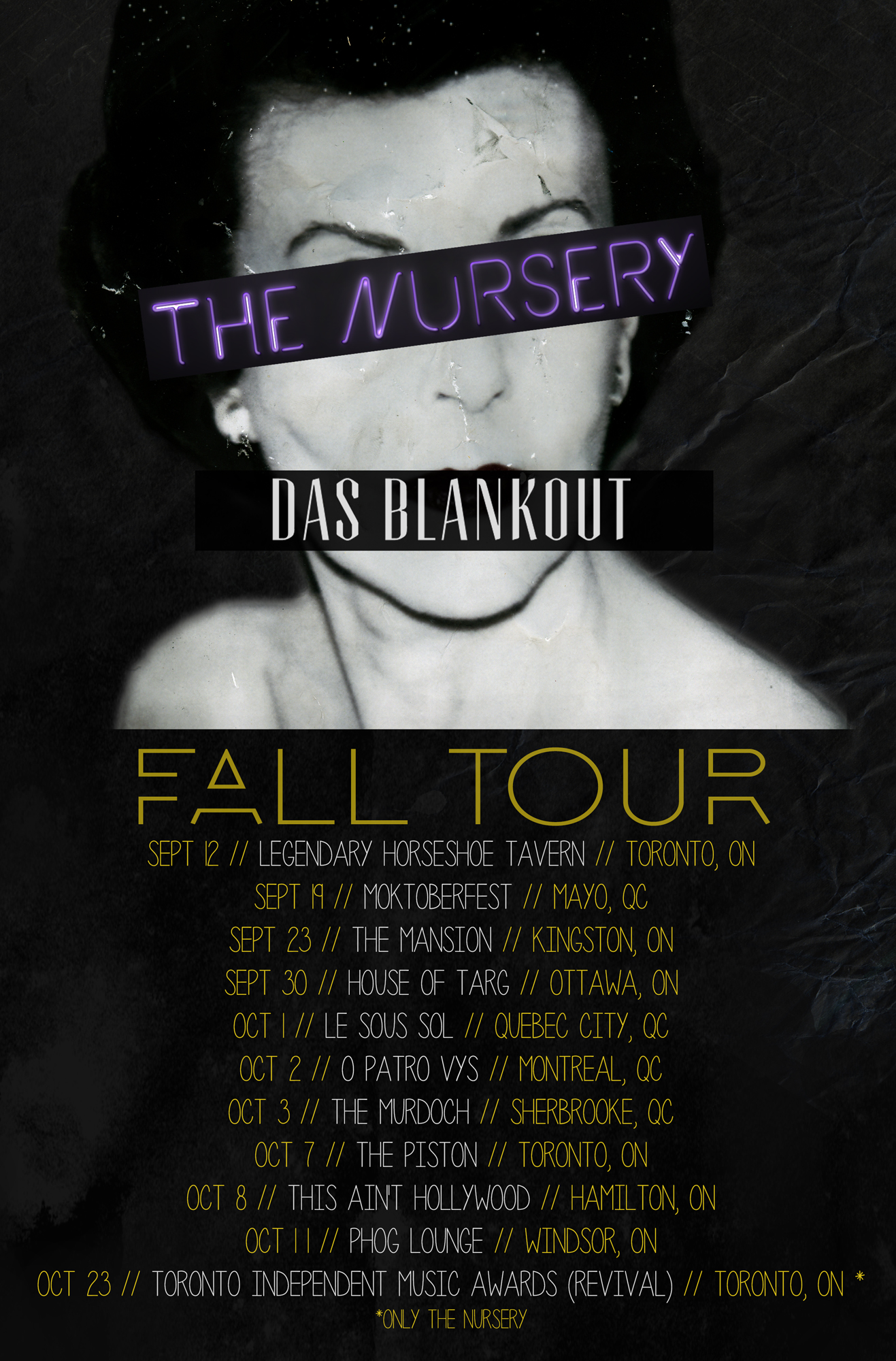 The Nursery — the nursery tour poster vertical