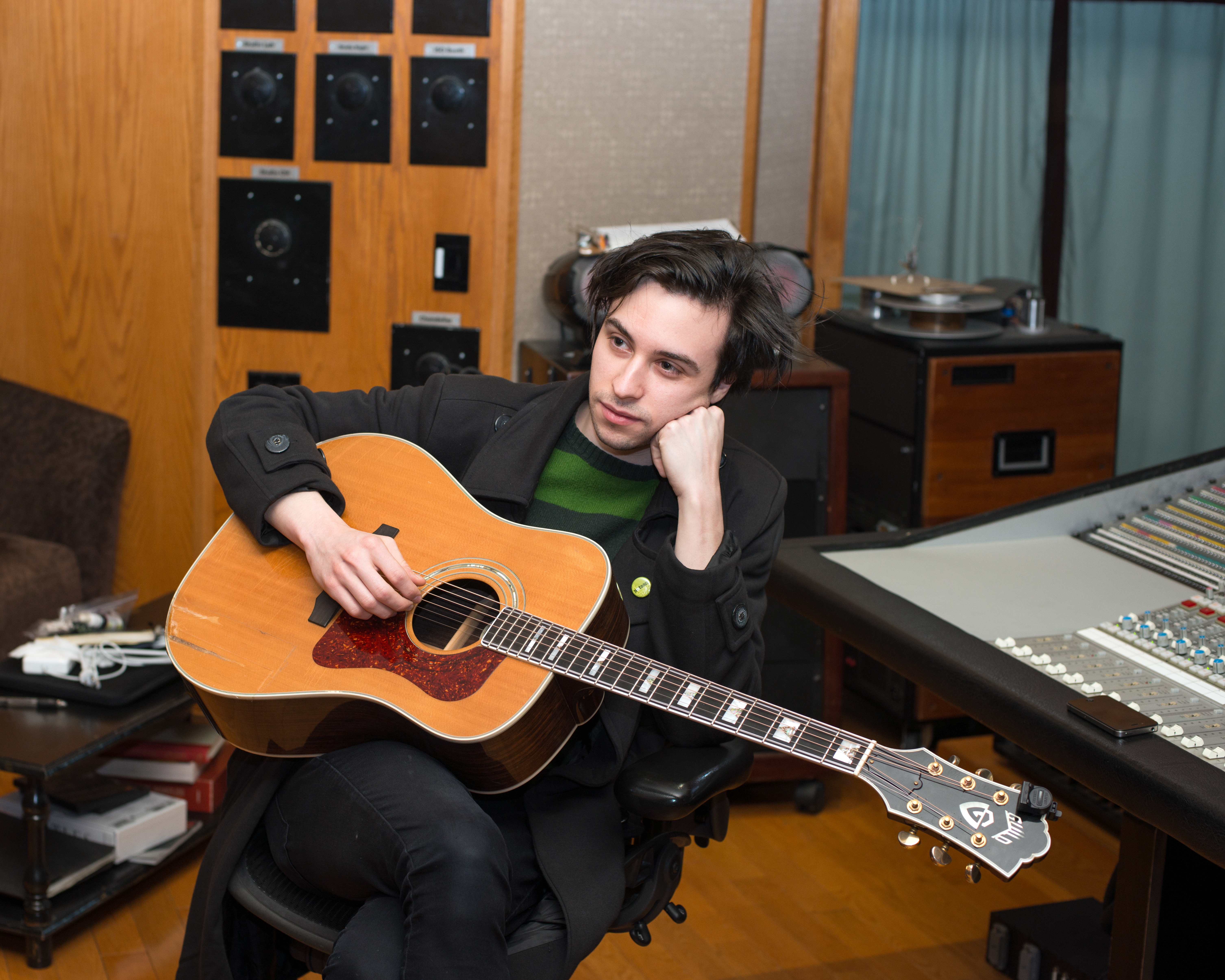2017–2018 — Recording the Debut Full Length Album. Photo: Nathan C. Lalonde